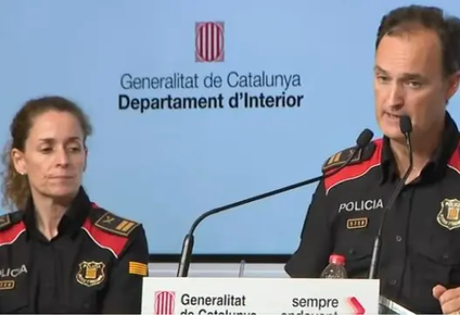 Eduard Sallent, jefe de los Mossos d´Esquadra