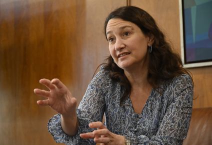La vicecanciller de la República, Valeria Csukasi