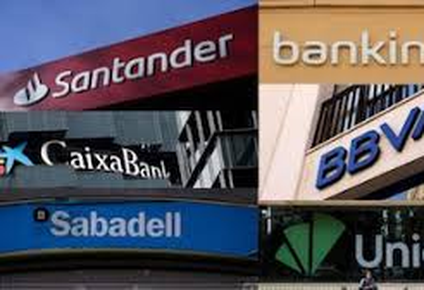 Las principales entidades bancarias de España