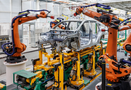 Caída de la producción de vehículos automotores en enero
