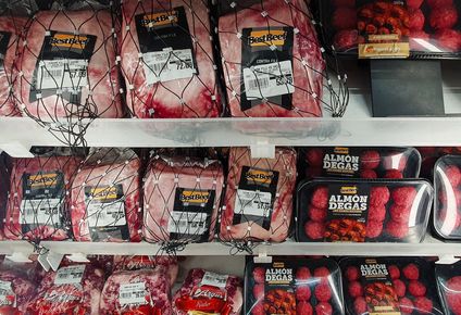 Carne brasileña de exportación.