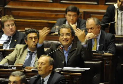 José Carlos Cardoso en la Cámara de Diputados. Archivo