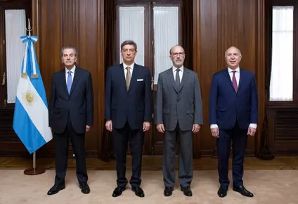Los miembros de la Corte Suprema de Argentina