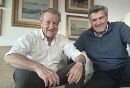 La reunión entre Gurméndez y Bordaberry. Twitter de Gurméndez