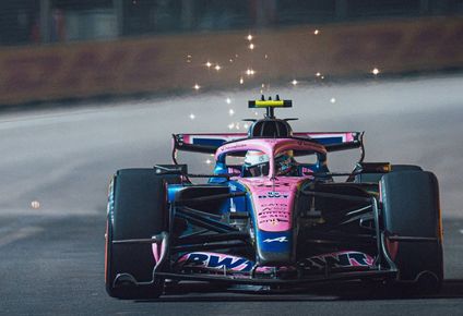 Franco Colapinto en el GP de Estados Unidos