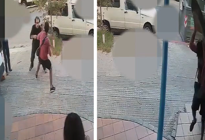 cortes, pedradas y violencia en punta carretas: un hombre resulto herido tras ser atacado a plena luz del dia
