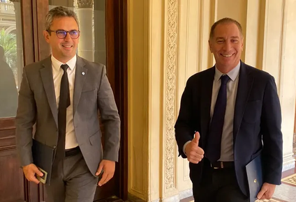 diego santilli visita corrientes y misiones para testear la nueva oferta por la reforma laboral