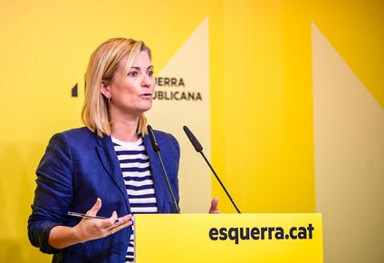 Raquel Sans, portavoz de Esquerra Republicana (ERC)