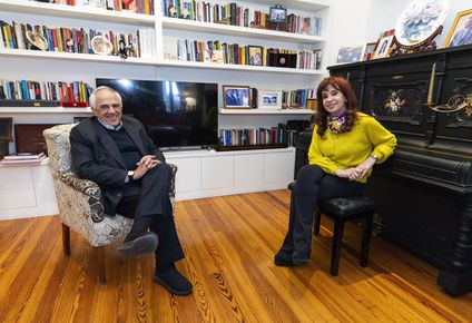 Cristina Kirchner agradeció la solidaridad del expresidente colombiano Ernesto Samper