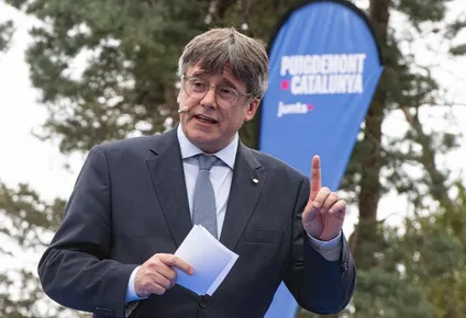 El fugado Carles Puigdemont.
