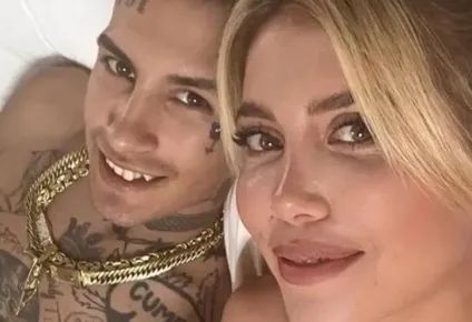 L-Gante y Wanda Nara