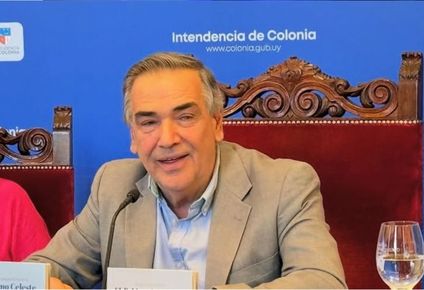 Guillermo Rodríguez, intendente de Colonia