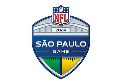 El logo del partido de la NFL en Brasil