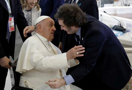 javier milei despidio al papa francisco: fue un verdadero honor conocerlo