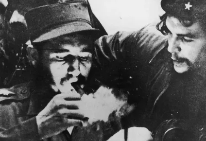 Fidel Castro y Ernesto el Che Guevara