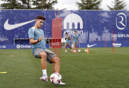 Primer entrenamiento para Julián.