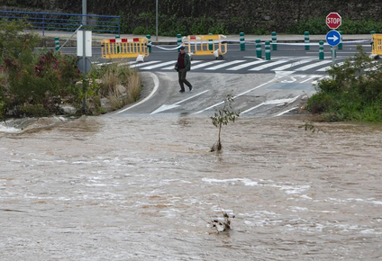 valencia y andalucia enfrentan lo peor del temporal, alerta naranja por lluvias que podrian acumular 400 litros