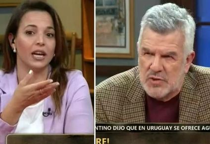 Fuerte cruce entre Dady Brieva y una periodista uruguaya por los Kirchner y las pasteras