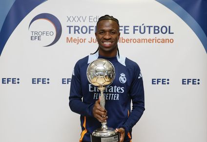 Vinicius suma otro premio individual.
