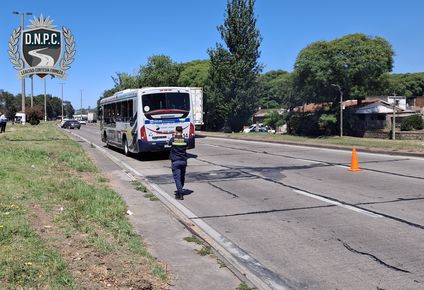 Un hombre murió en los accesos de Montevideo tras ser embestido por un ómnibus&nbsp;