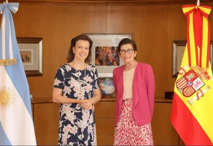 Diana Mondino y María Jesús Alonso Jiménez