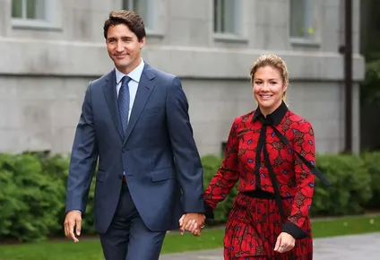 Justin Trudeau y Sophie Grégoire