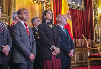 La consejera de Interior y Seguridad Pública, Núria Parlon,&nbsp;ha acudido al Palacio de la Capitanía General, acompañada del comisario jefe de los Mossos dEsquadra&nbsp;Miquel Esquius,&nbsp;en un evento al que no acudía nadie del Govern desde 2017