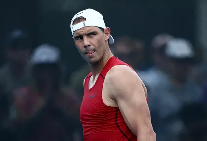 Rafael Nadal prepara su debut en Roma.