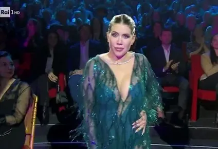 Wanda Nara en la RAI