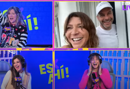 Karina Vignola y Mario Florio en Es x ahí