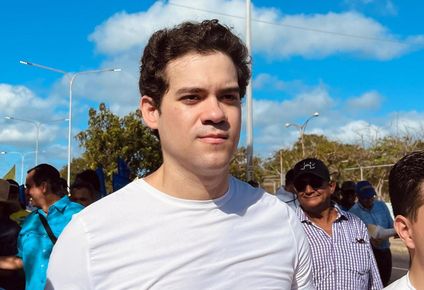 Andrés Villavicencio es uno de los más de 90.000 testigos electorales de la oposición en Venezuela.