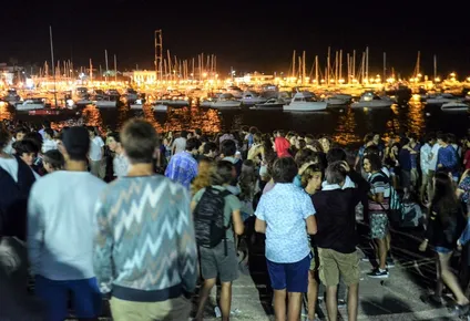 Puerto de Punta del Este en el verano de 2022