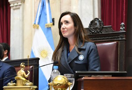 La vicepresidenta argentina, Victoria Villarruel