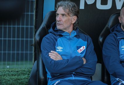 Daniel Carreño en el clásico entre Peñarol y Nacional