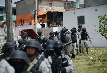 Operativo policial en el barrio Casavalle, 20 de diciembre de 2017