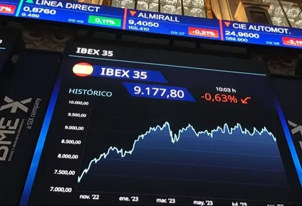 Ibex 35, principal indicador del mercado español.