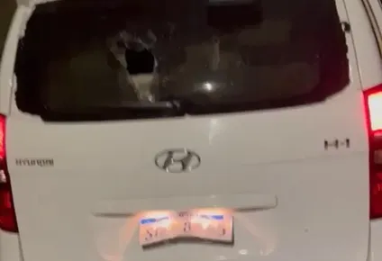 Camioneta que trasladó a Robert Silva fue vandalizada