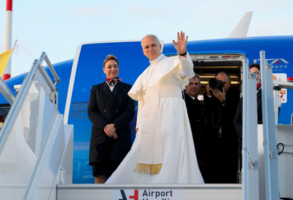 El Papa León XIV inicia su viaje por Turquía.