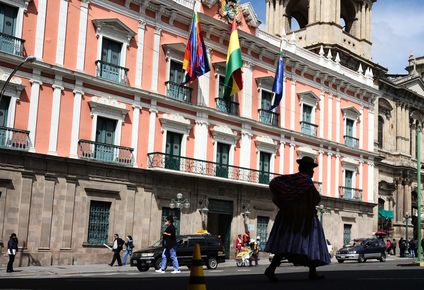 Palacio de Gobierno de Bolivia en La Paz