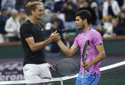 Carlos Alcaraz y Zverev, cara a cara por el Roland Garros.
