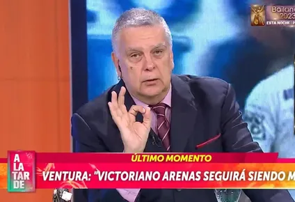 Luis Ventura renunció a Victoriano Arenas