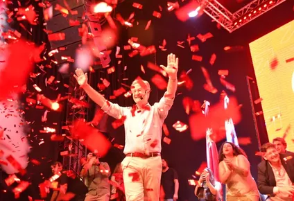 Gurméndez durante el lanzamiento