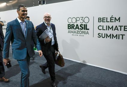 Pedro Sánchez en la Cumbre del Clima COP30 en Brasil. EFE.