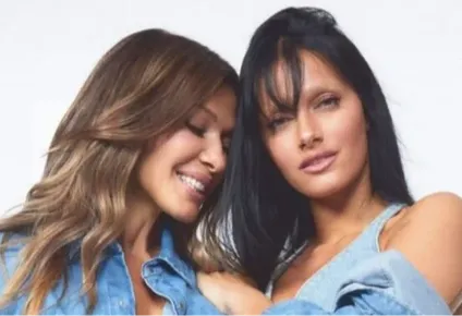 Catherine Fulop y su hija Oriana