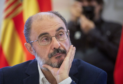 avier Lambán, secretario regional del PSOE