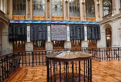Recinto de la Bolsa de Madrid