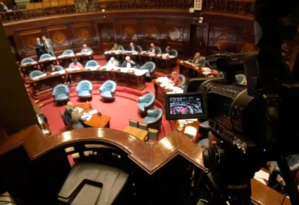 Sesión de la Cámara de Senadores