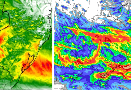 metsul advierte por riesgo de lluvias torrenciales y vientos de hasta 100 km/h: como puede afectar a uruguay