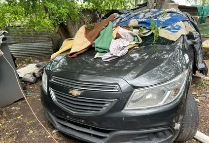 Autos encontrados en la casa de un hombre detenido en el Prado