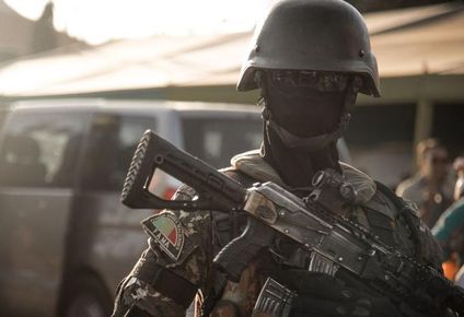 El ejército de Mali se enfrenta a insurgentes islamistas en el Sahel.